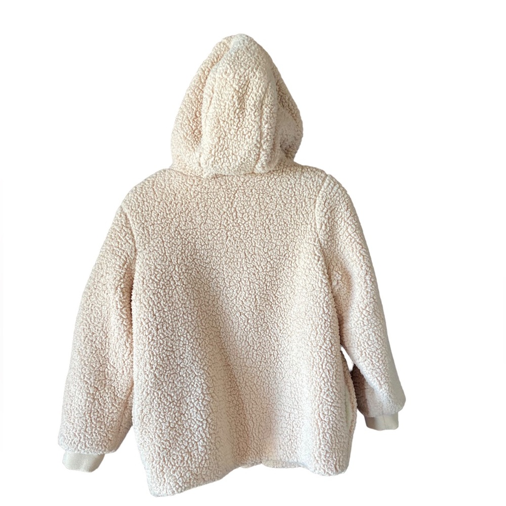 Cat & Jack Size L 10/12 light peach color hoodie Jacket Coat great condition - Picture 6 of 7